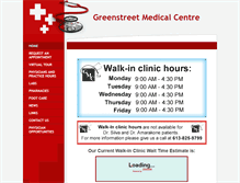 Tablet Screenshot of greenstreetmedicalcentre.com